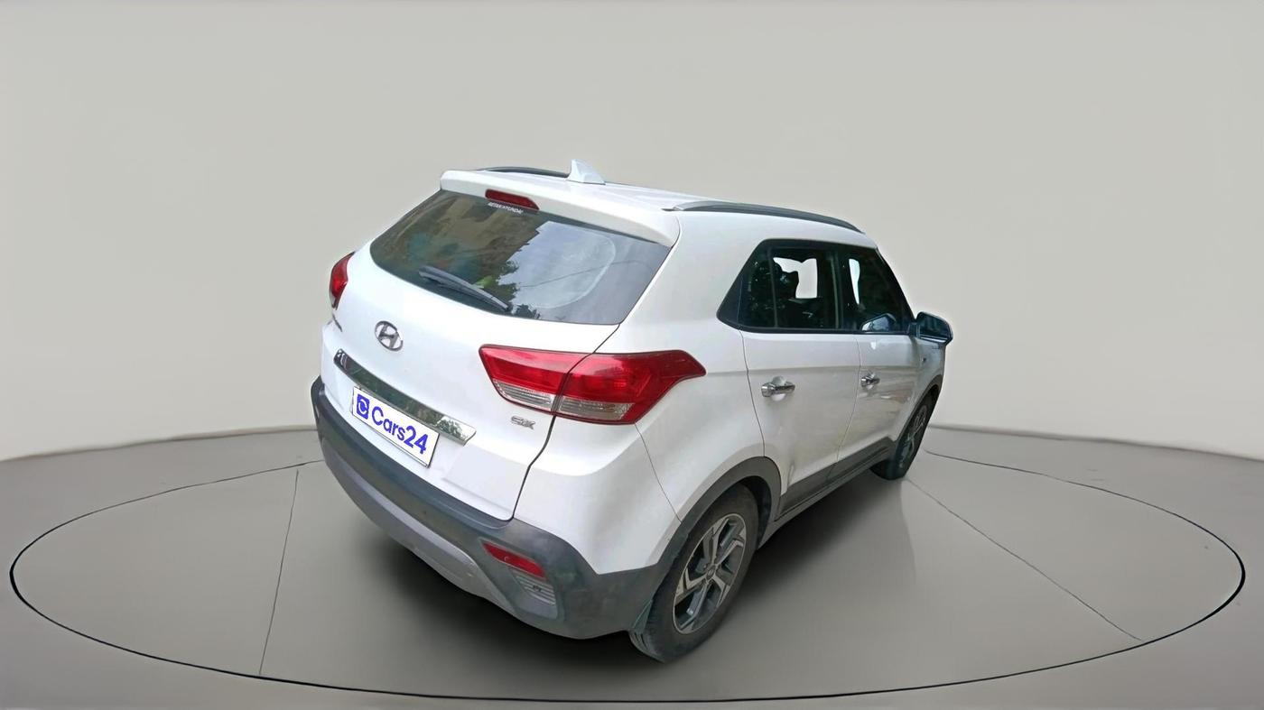 2018 Hyundai Creta SX AT 1.6 DIESEL, Diesel, Automatic, 80,840 km, exterior
