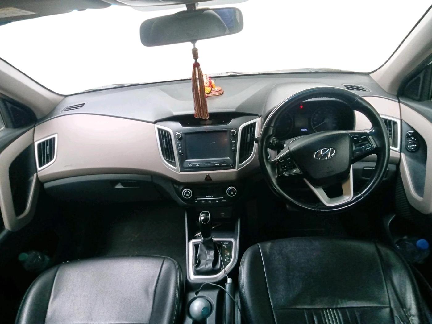 2018 Hyundai Creta SX AT 1.6 DIESEL, Diesel, Automatic, 80,840 km, interior