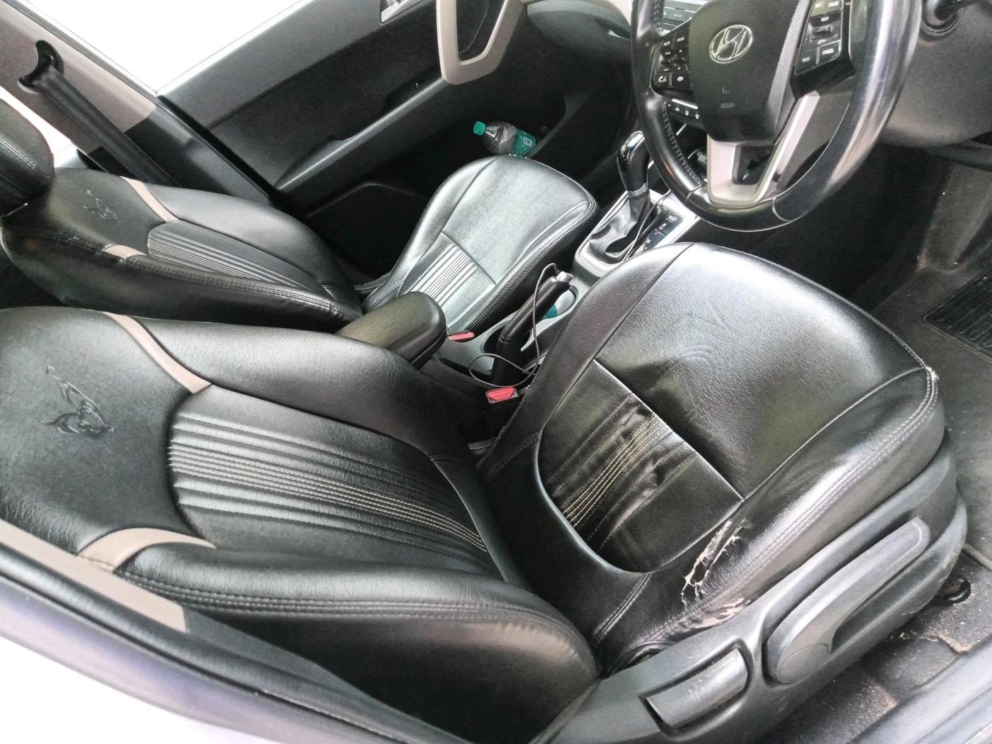 2018 Hyundai Creta SX AT 1.6 DIESEL, Diesel, Automatic, 80,840 km, interior
