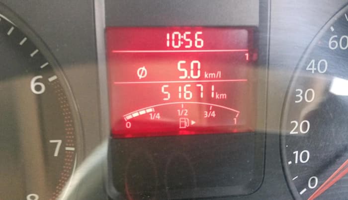 2013 Volkswagen Vento HIGHLINE 1.6 MPI, Petrol, Manual, 51,671 km, interior