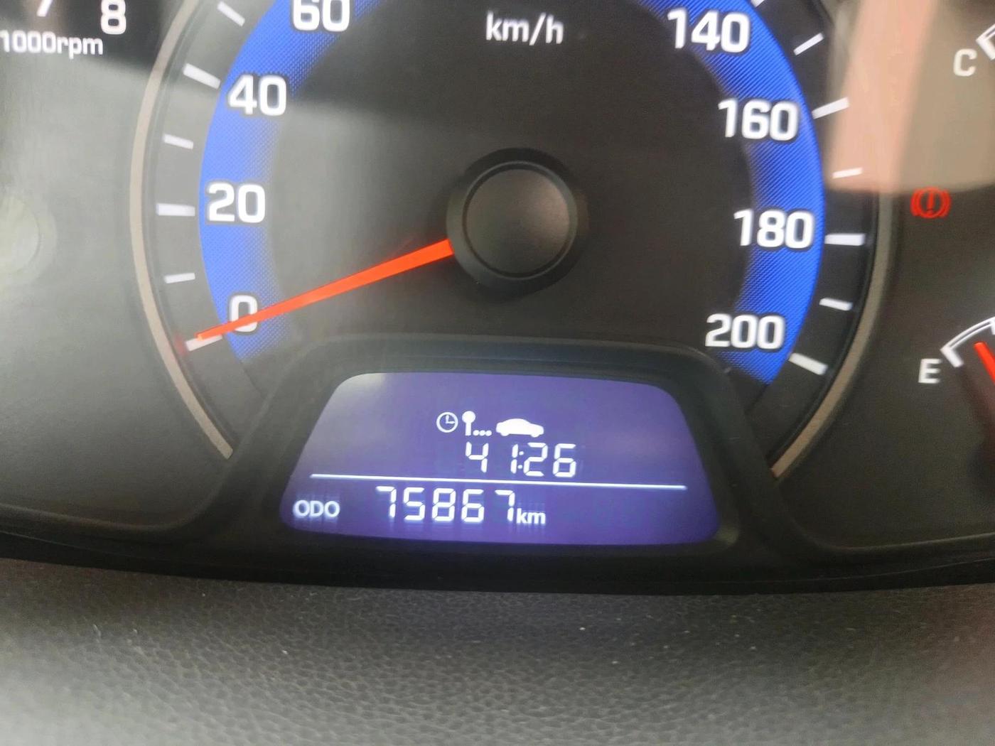 2014 Hyundai Xcent S 1.2, Petrol, Manual, 75,867 km, interior