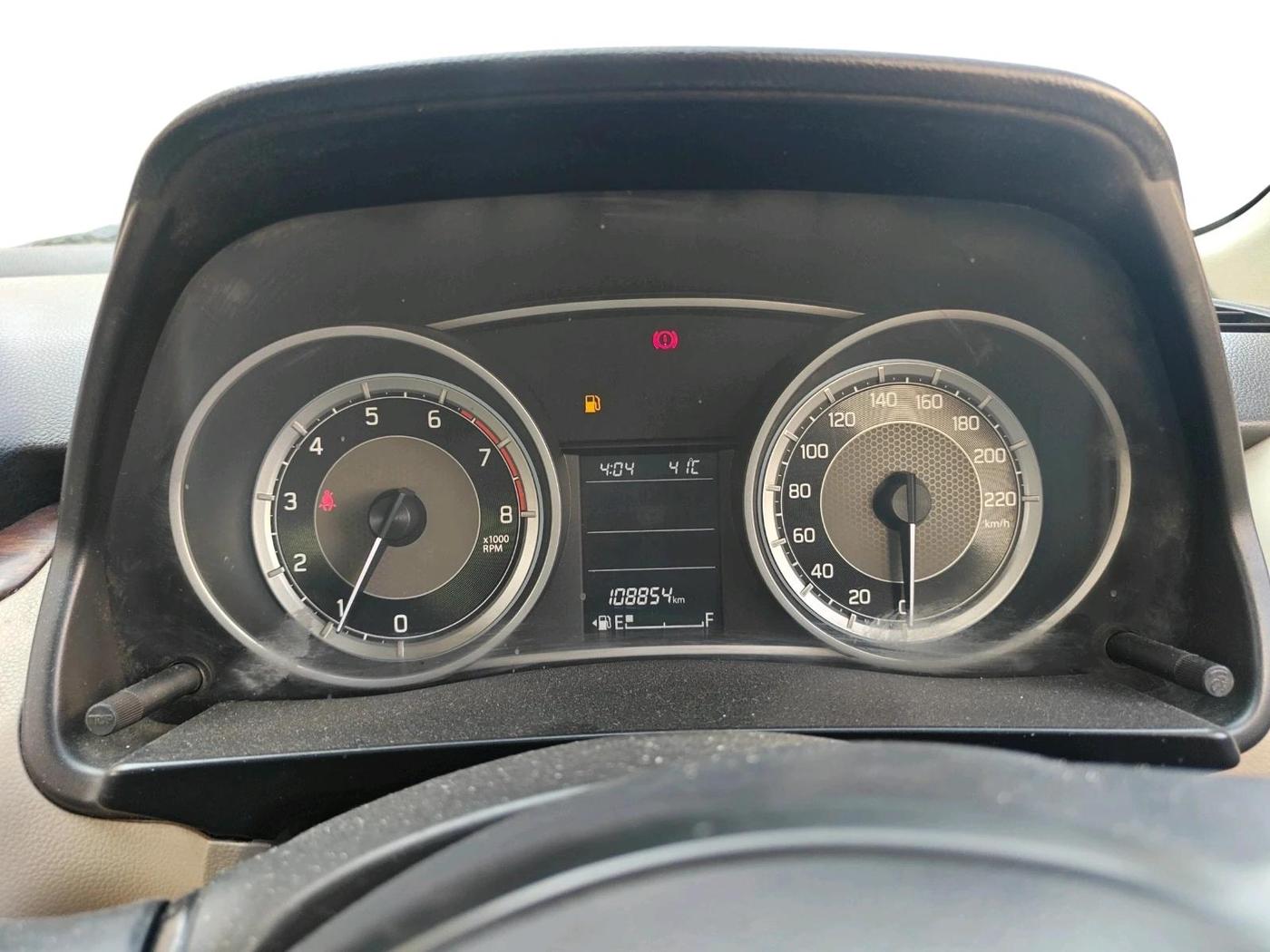 2017 Maruti Dzire ZXI, Petrol, Manual, 1,08,854 km, interior