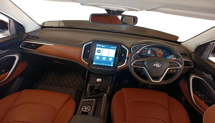 2021 MG HECTOR PLUS SHARP 1.5 PETROL TURBO HYBRID MT 6-STR, Petrol, Manual, 27,335 km, interior