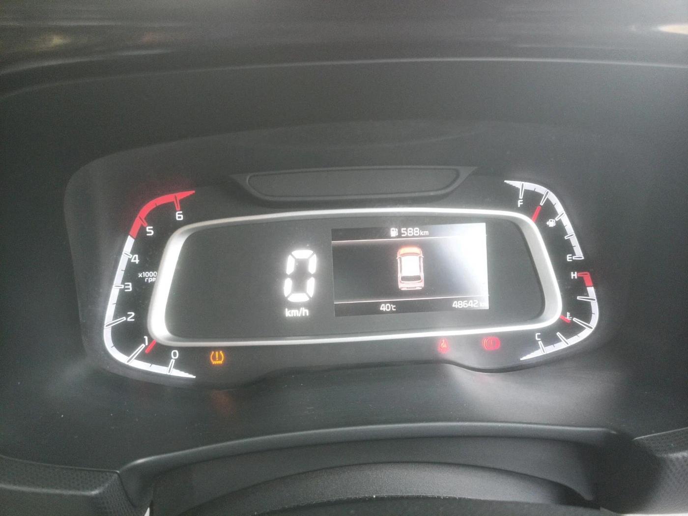 2023 KIA SONET HTX 1.5, Diesel, Manual, 48,642 km, interior