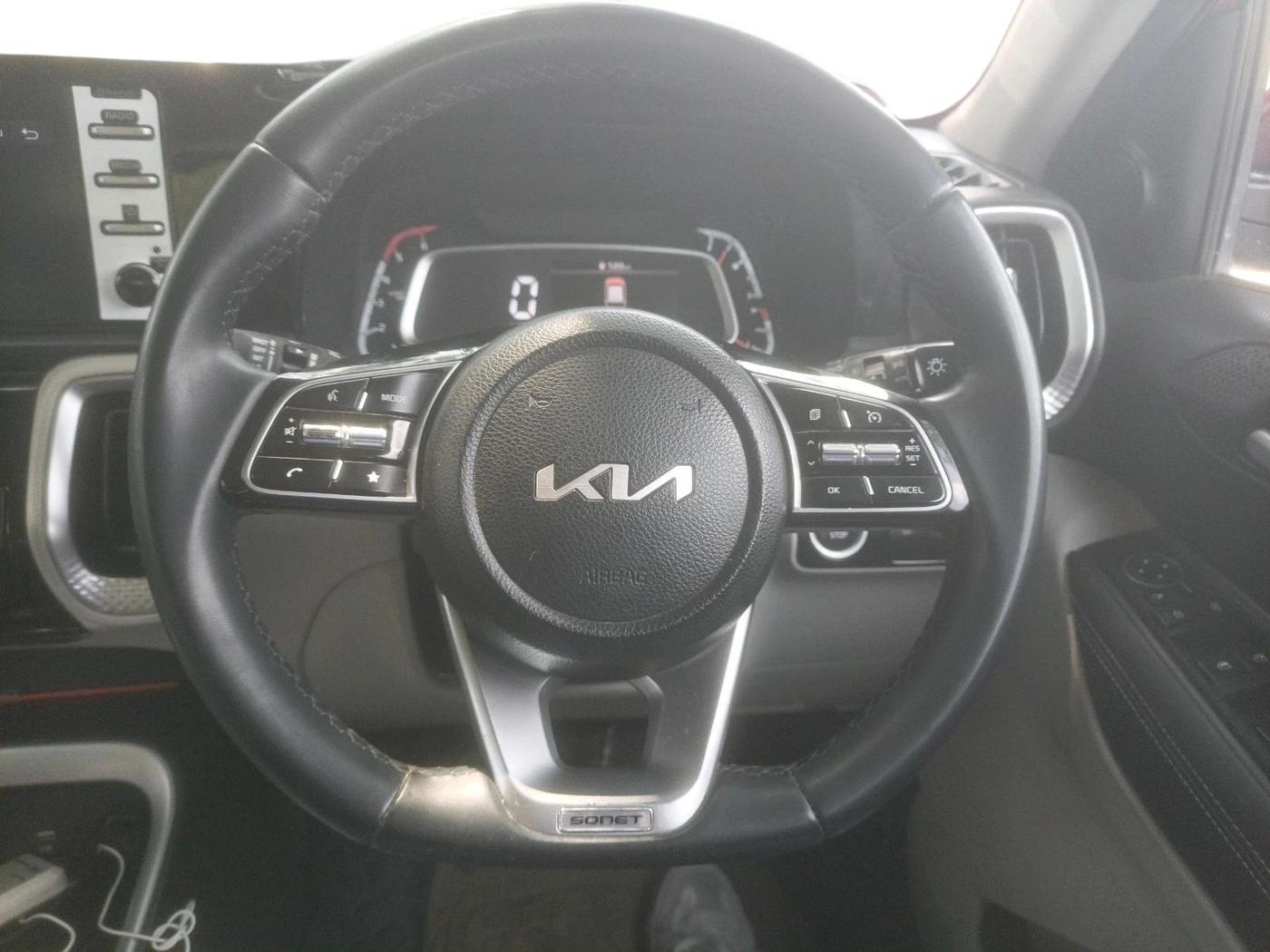 2023 KIA SONET HTX 1.5, Diesel, Manual, 48,642 km, interior