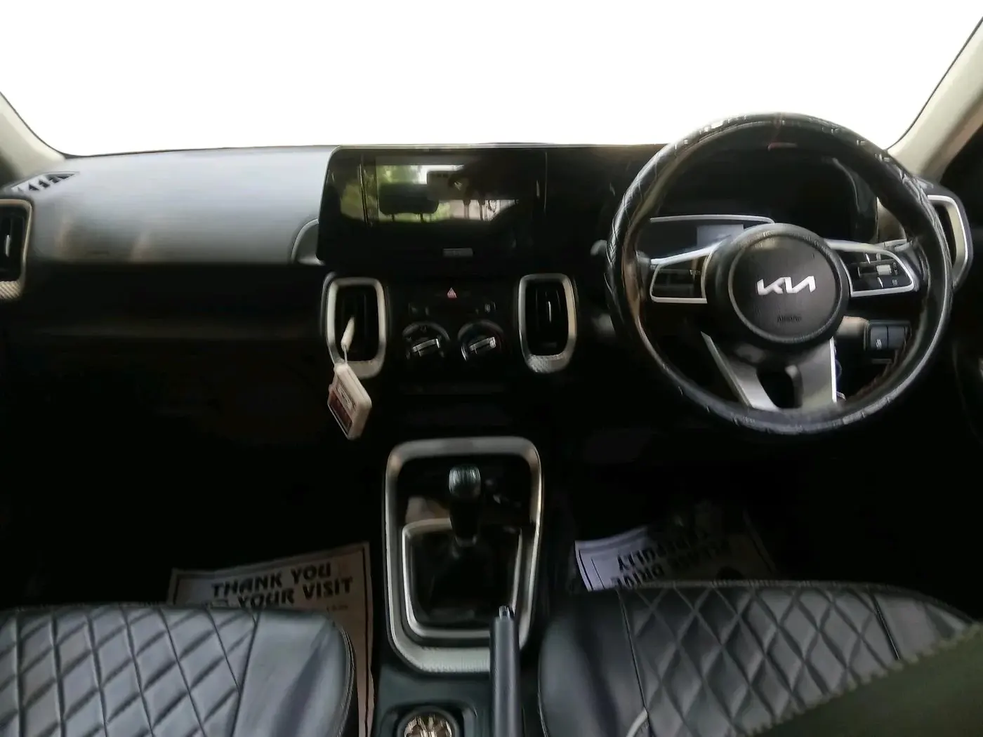 2023 KIA SONET  HTE 1.5 DIESEL IMT , Diesel, Manual, 94,165 km, interior