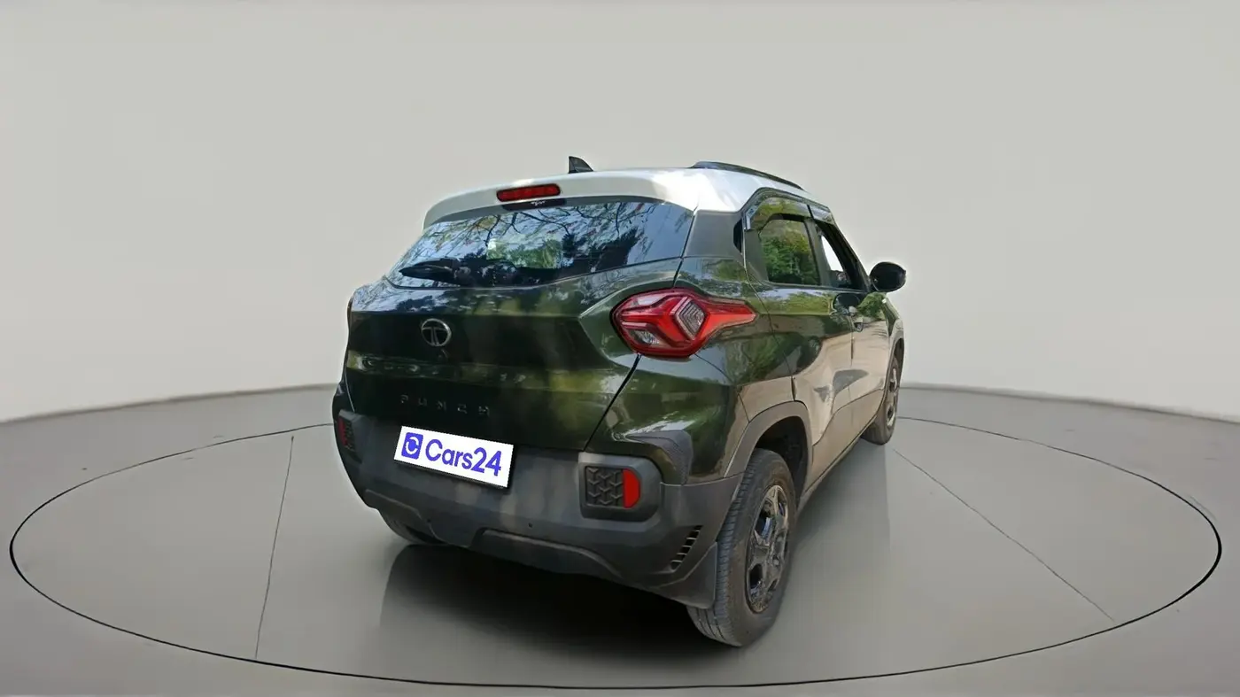2025 Tata PUNCH Accomplished Plus Camo Edition AMT, Petrol, Automatic, 4,834 km, exterior