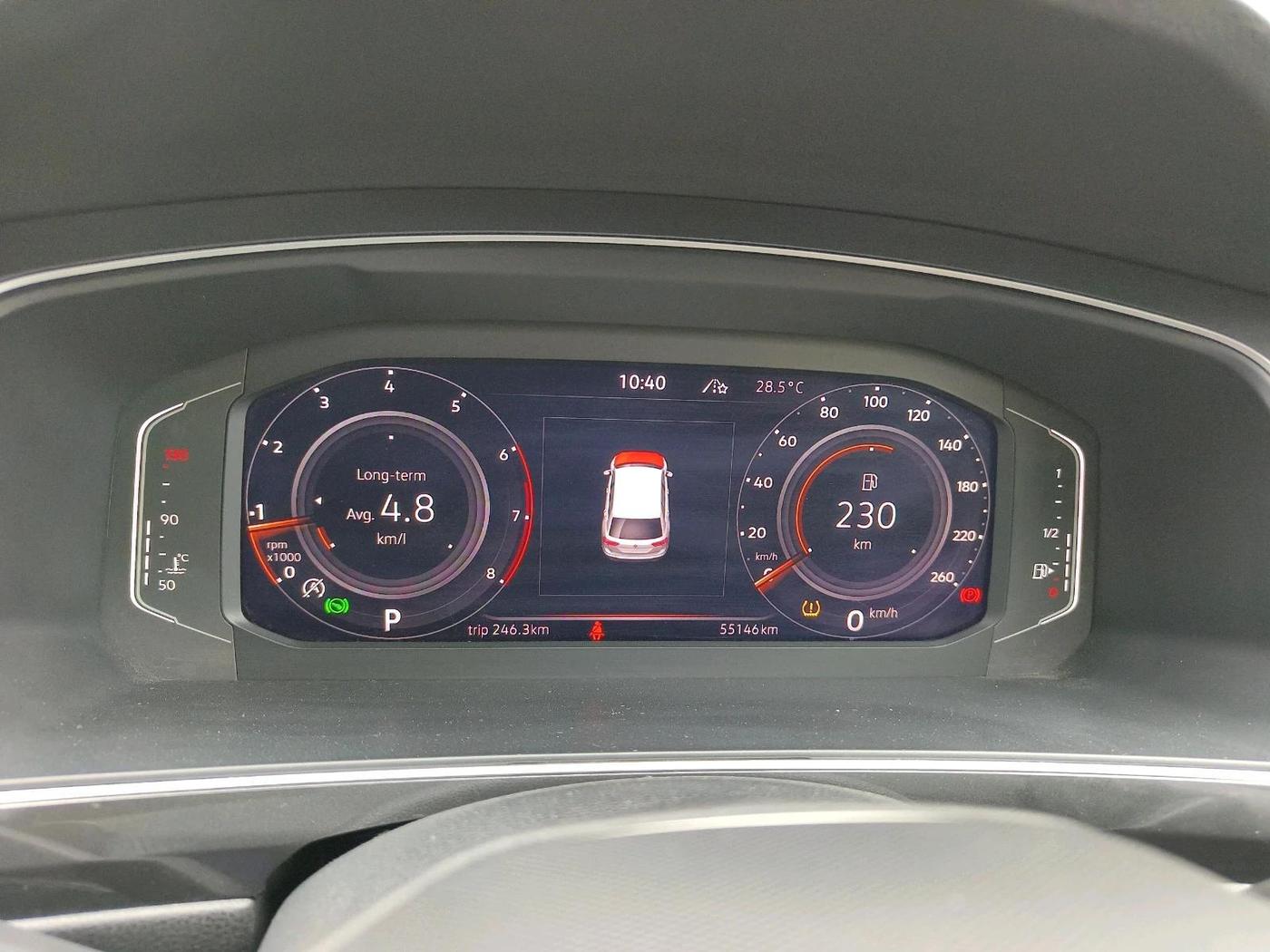 2022 Volkswagen TIGUAN ELEGANCE 2.0 TSI DSG, Petrol, Automatic, 55,146 km, interior