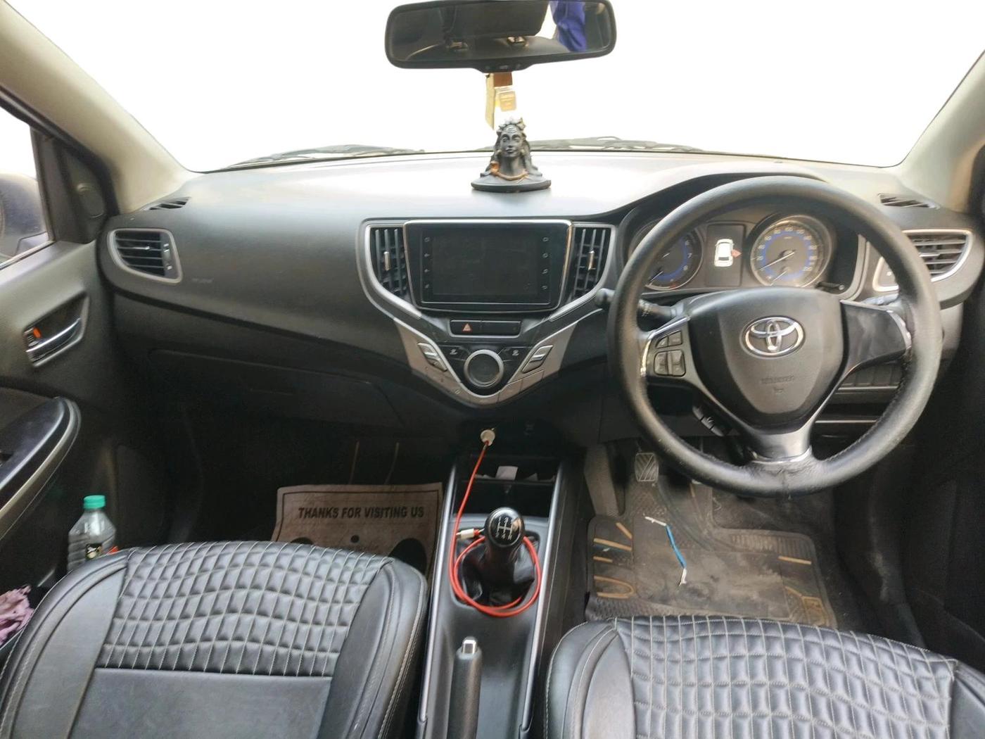 2021 Toyota Glanza G, Petrol, Manual, 1,07,646 km, interior