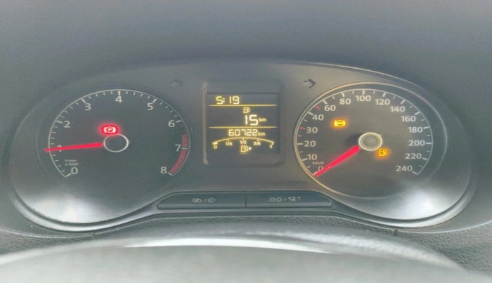 2015 Volkswagen Polo HIGHLINE1.2L, Petrol, Manual, 60,800 km, interior