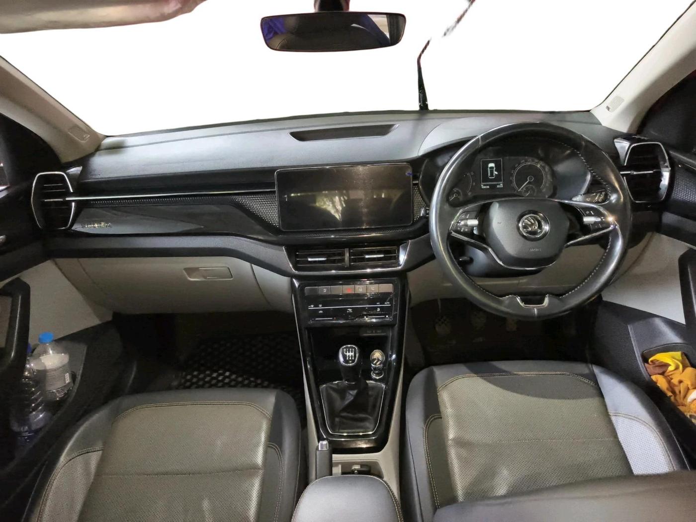 2022 Skoda KUSHAQ STYLE 1.0L TSI MT, Petrol, Manual, 1,08,036 km, interior