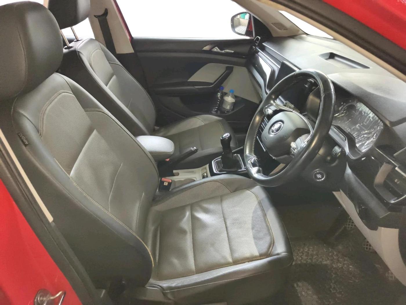 2022 Skoda KUSHAQ STYLE 1.0L TSI MT, Petrol, Manual, 1,08,036 km, interior