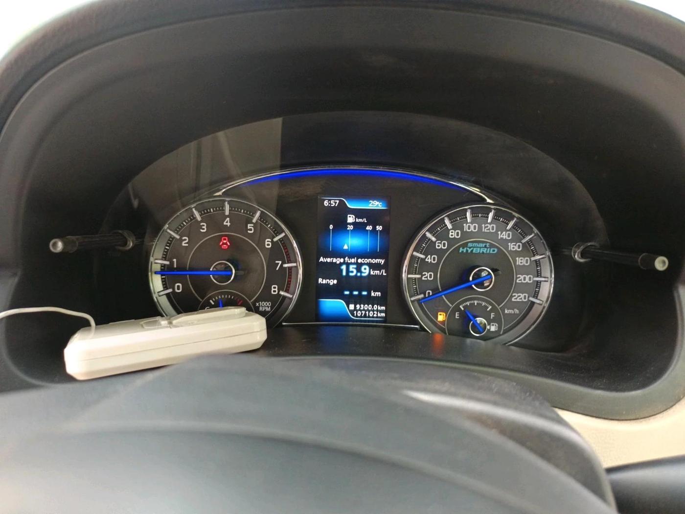 2020 Maruti Ciaz ALPHA 1.5 SHVS PETROL, Petrol, Manual, 1,07,102 km, interior