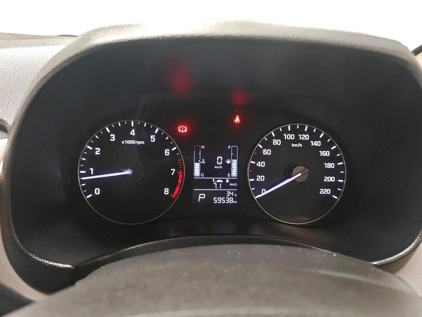 2019 Hyundai Creta SX AT 1.6 PETROL, Petrol, Automatic, 59,538 km, interior