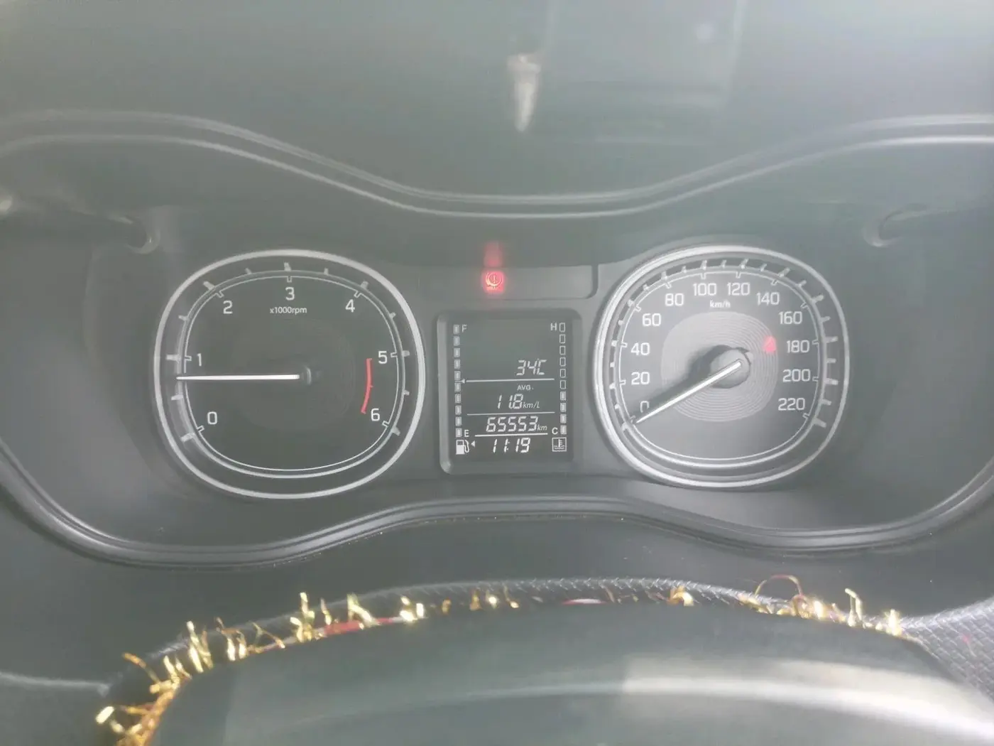 2017 Maruti Vitara Brezza ZDI, Diesel, Manual, 65,553 km, interior