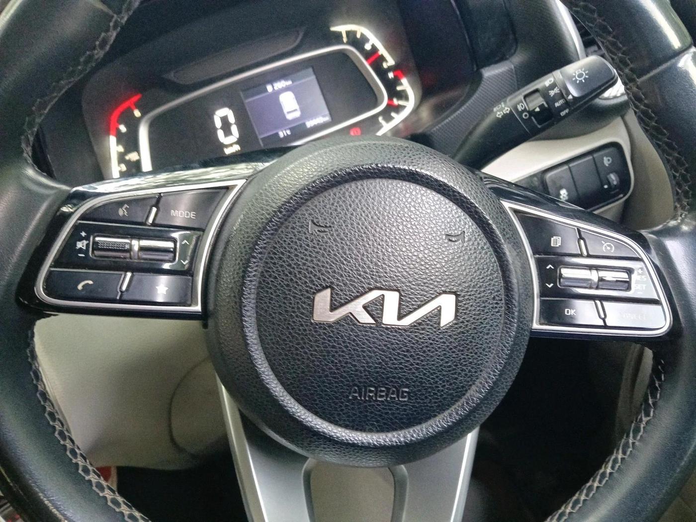 2022 KIA SONET HTX 1.5, Diesel, Manual, 39,443 km, interior