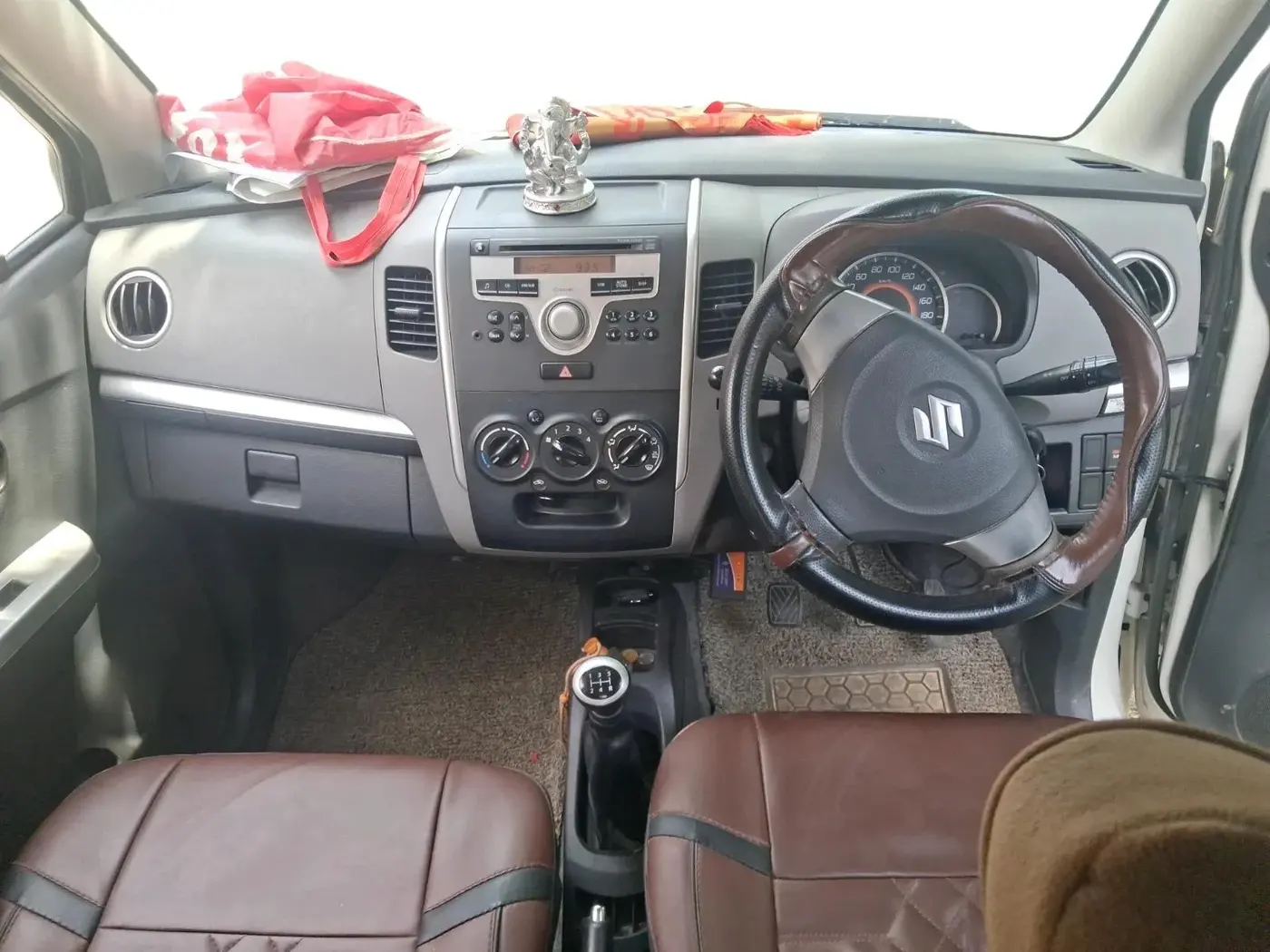 2012 Maruti Wagon R 1.0 VXI, Petrol, Manual, 75,524 km, interior