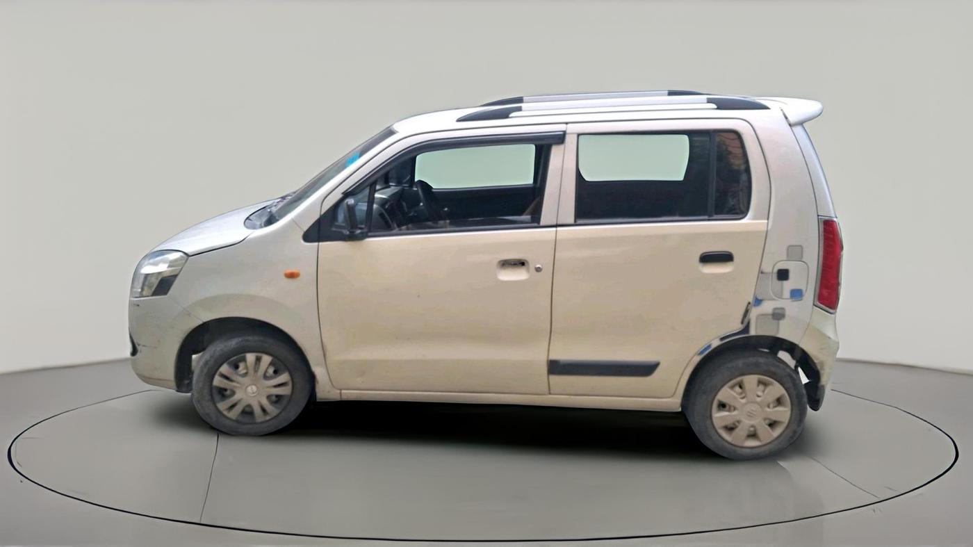 2012 Maruti Wagon R 1.0 LXI, Petrol, Manual, 80,146 km, exterior