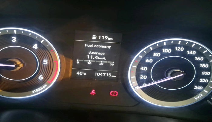 2020 Hyundai Creta E 1.5 DIESEL, Diesel, Manual, 1,04,715 km, interior