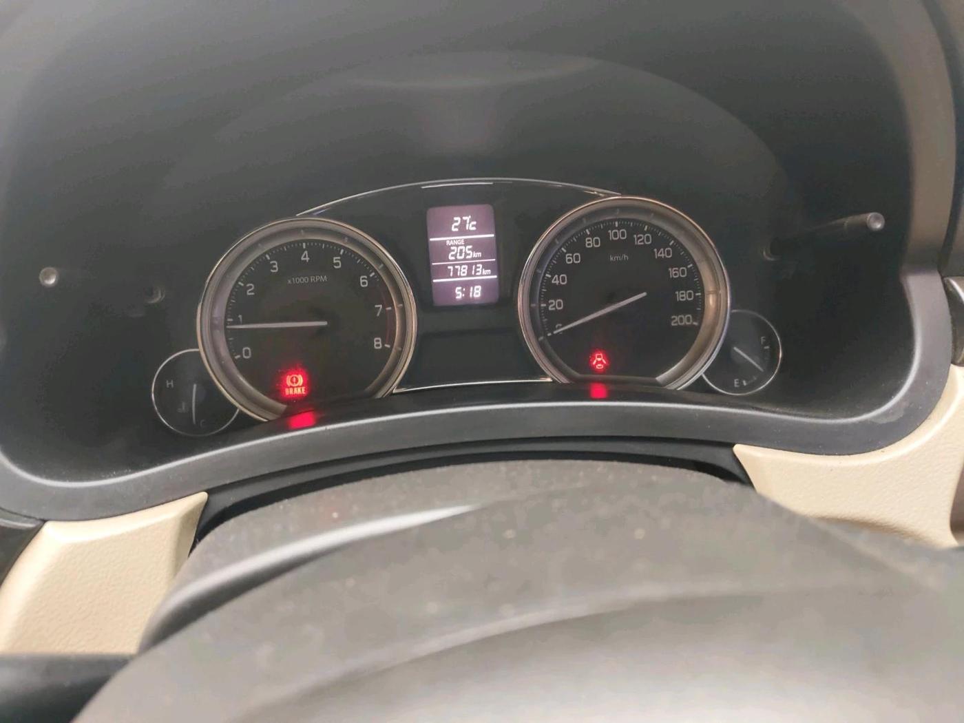 2015 Maruti Ciaz VXI, Petrol, Manual, 71,813 km, interior