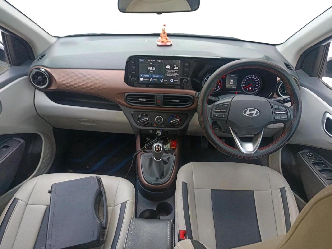 2024 Hyundai AURA SX 1.2, Petrol, Manual, 13,853 km, interior