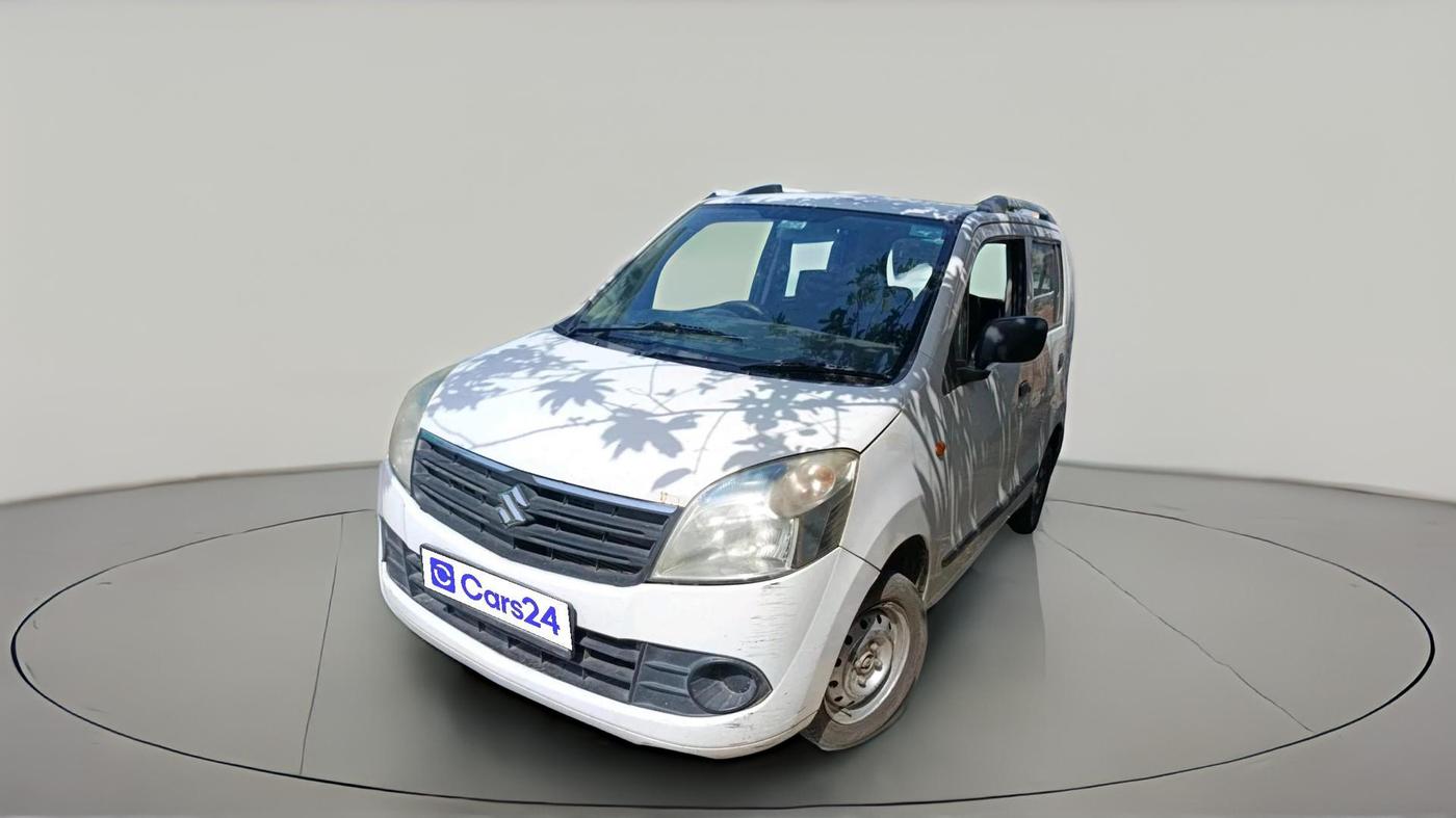 2011 Maruti Wagon R 1.0 LXI, Petrol, Manual, 2,02,500 km, exterior