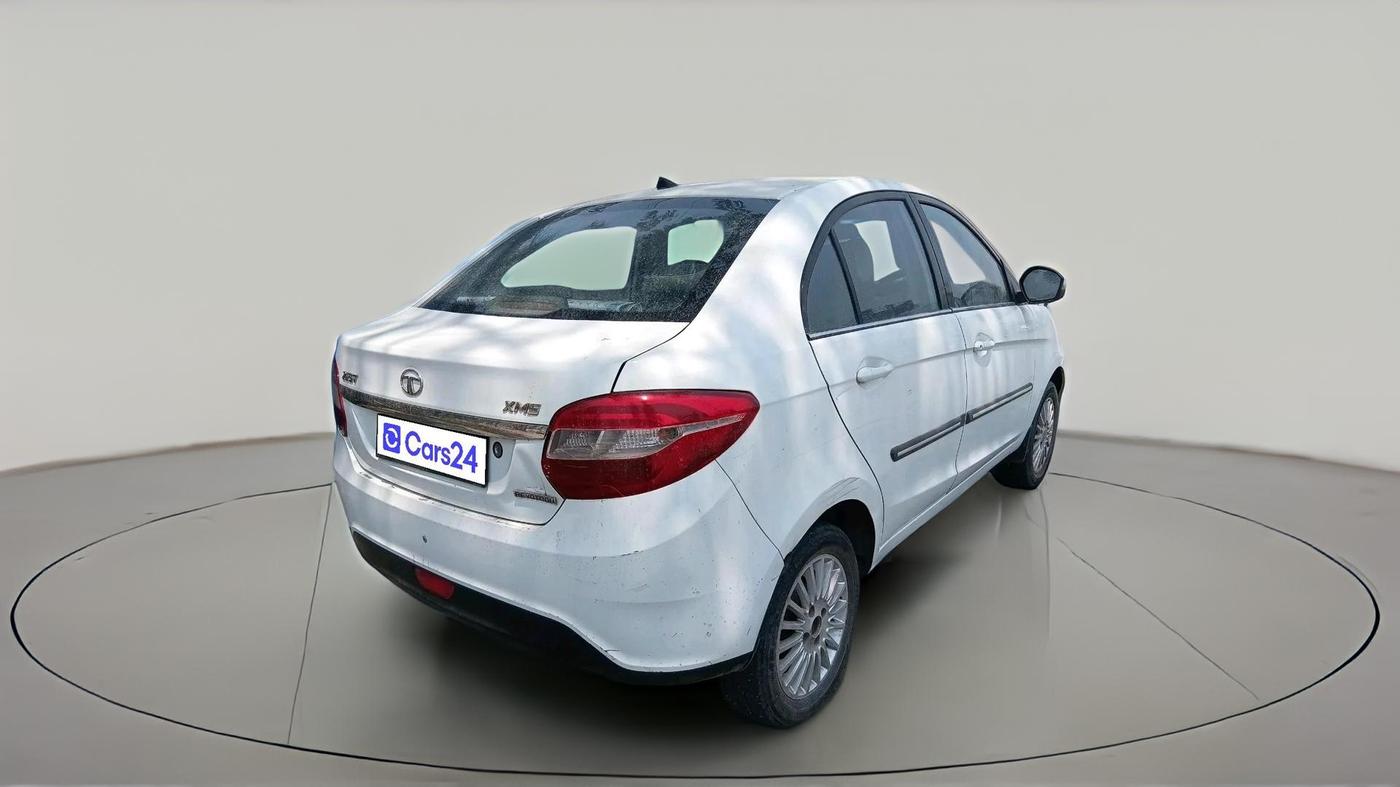 2015 Tata Zest XMS PETROL, Petrol, Manual, 1,29,413 km, exterior