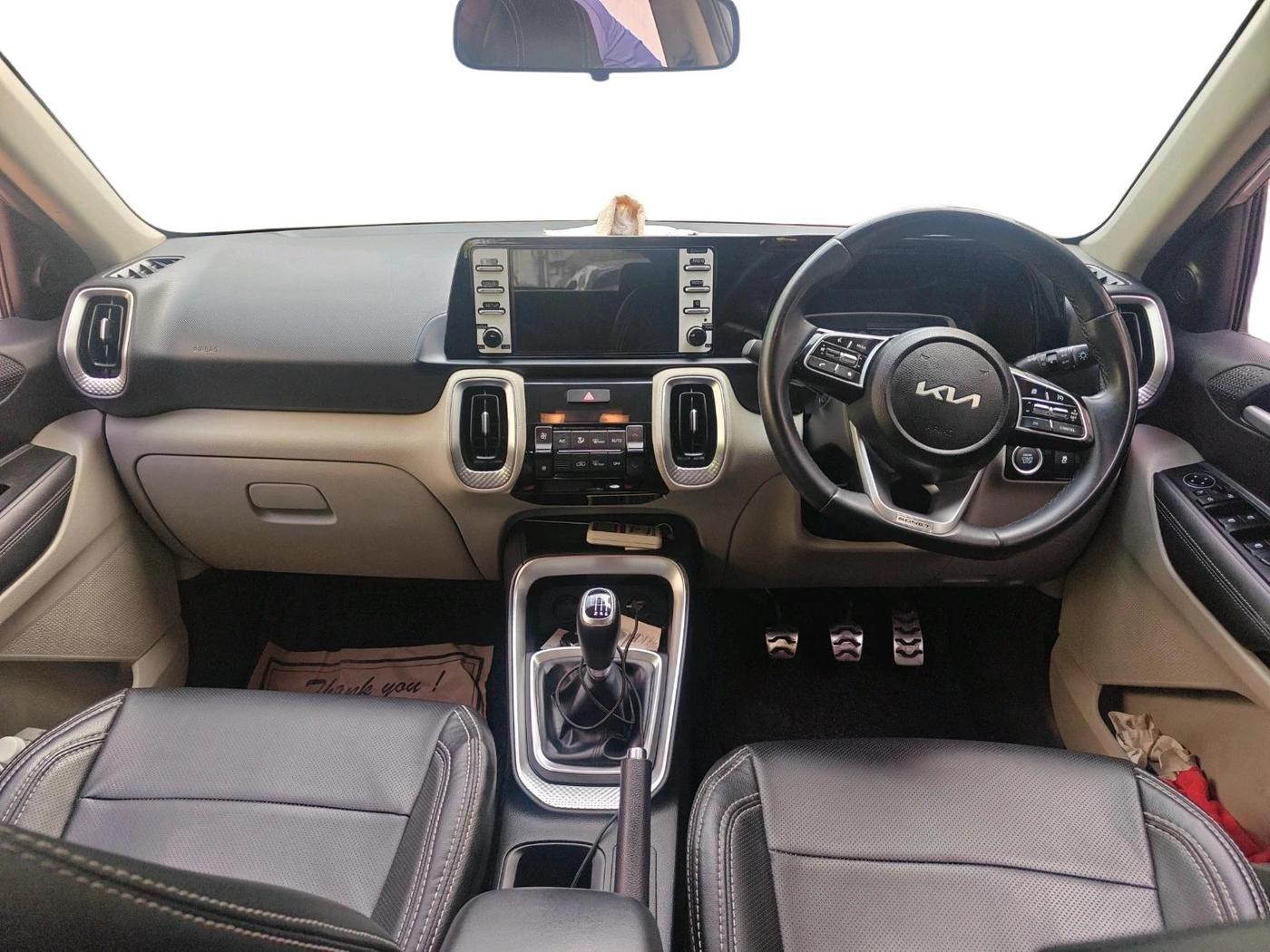 2021 KIA SONET HTX 1.5, Diesel, Manual, 68,945 km, interior