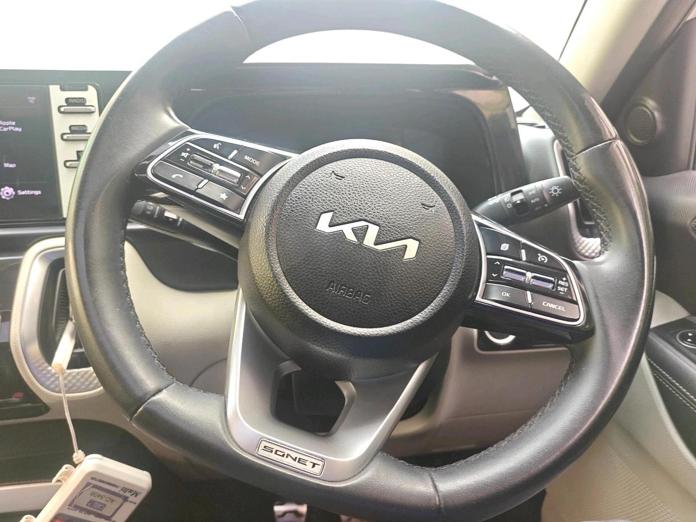 2021 KIA SONET HTX 1.5, Diesel, Manual, 68,945 km, interior
