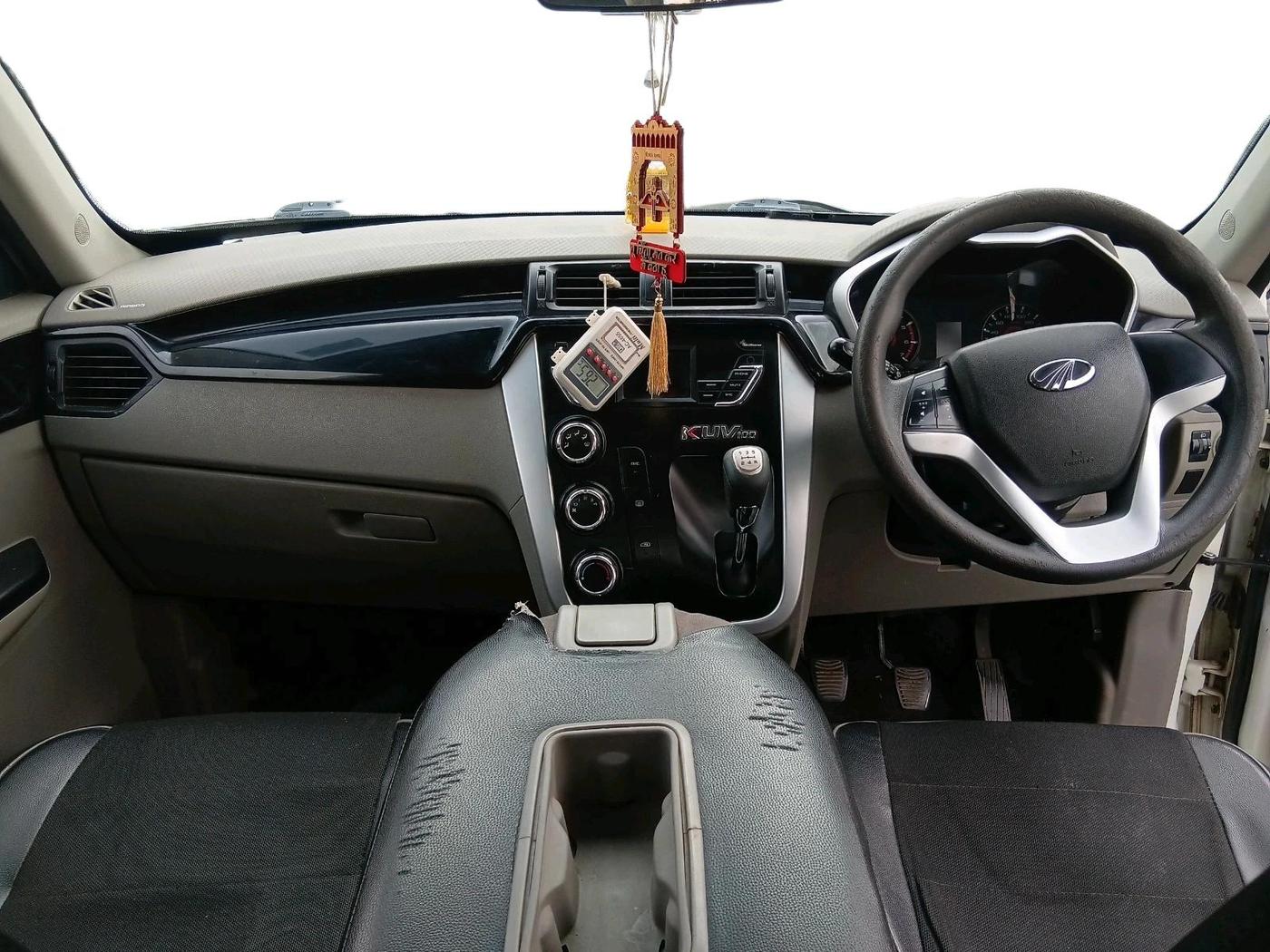 2016 Mahindra Kuv100 K8 6 STR, Petrol, Manual, 1,13,416 km, interior