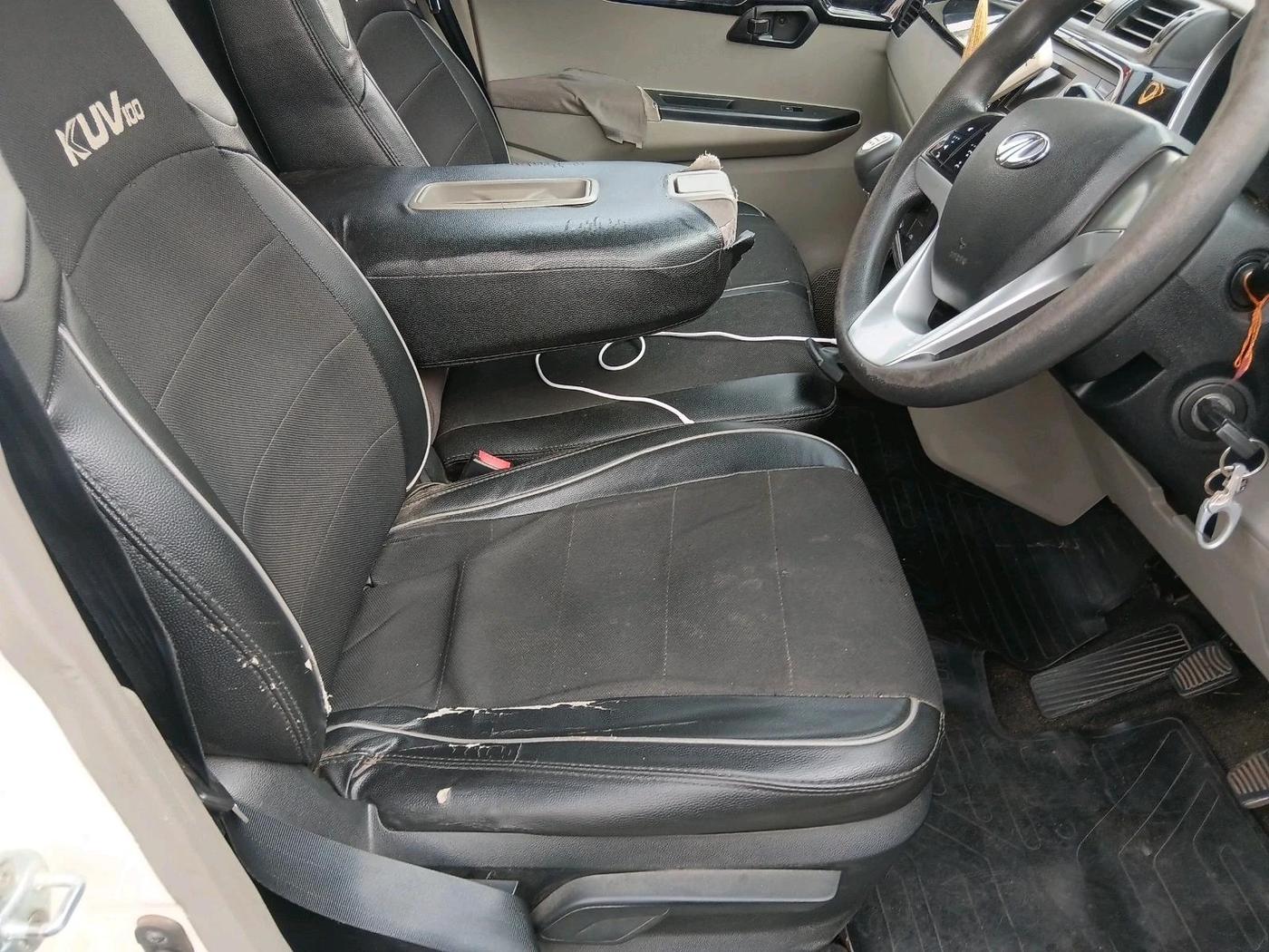 2016 Mahindra Kuv100 K8 6 STR, Petrol, Manual, 1,13,416 km, interior