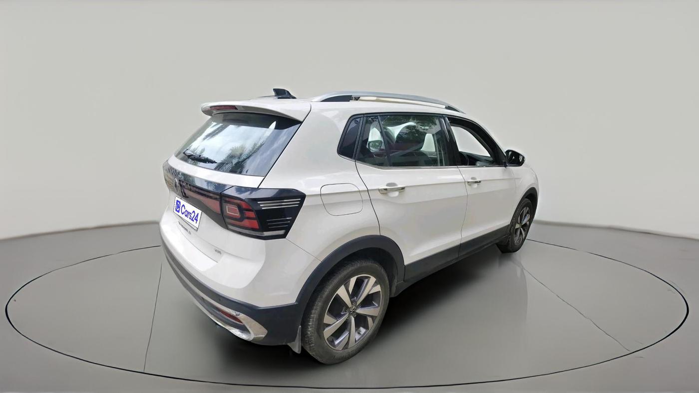 2023 Volkswagen TAIGUN TOPLINE 1.0 TSI AT, Petrol, Automatic, 9,844 km, exterior