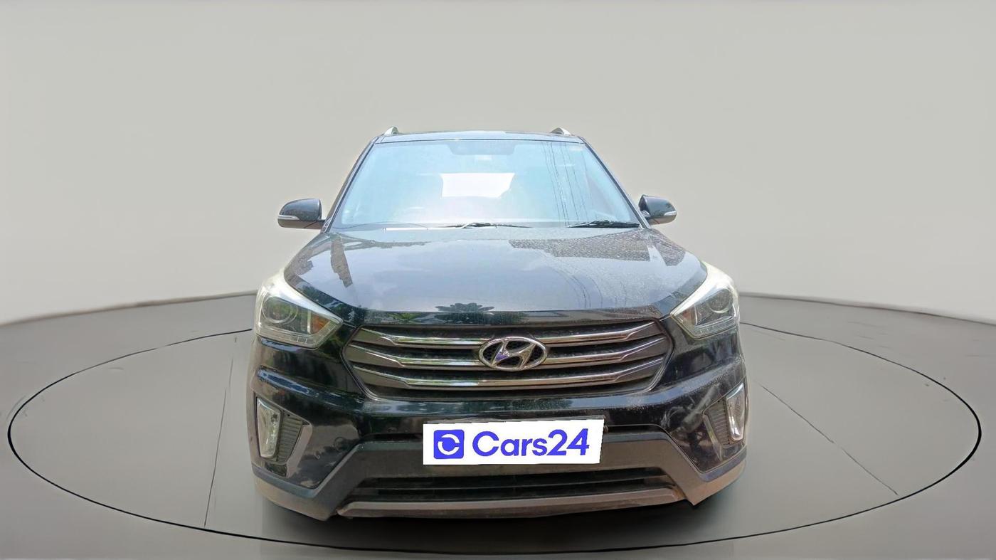 2017 Hyundai Creta SX PLUS 1.6 PETROL, Petrol, Manual, 1,00,650 km, exterior