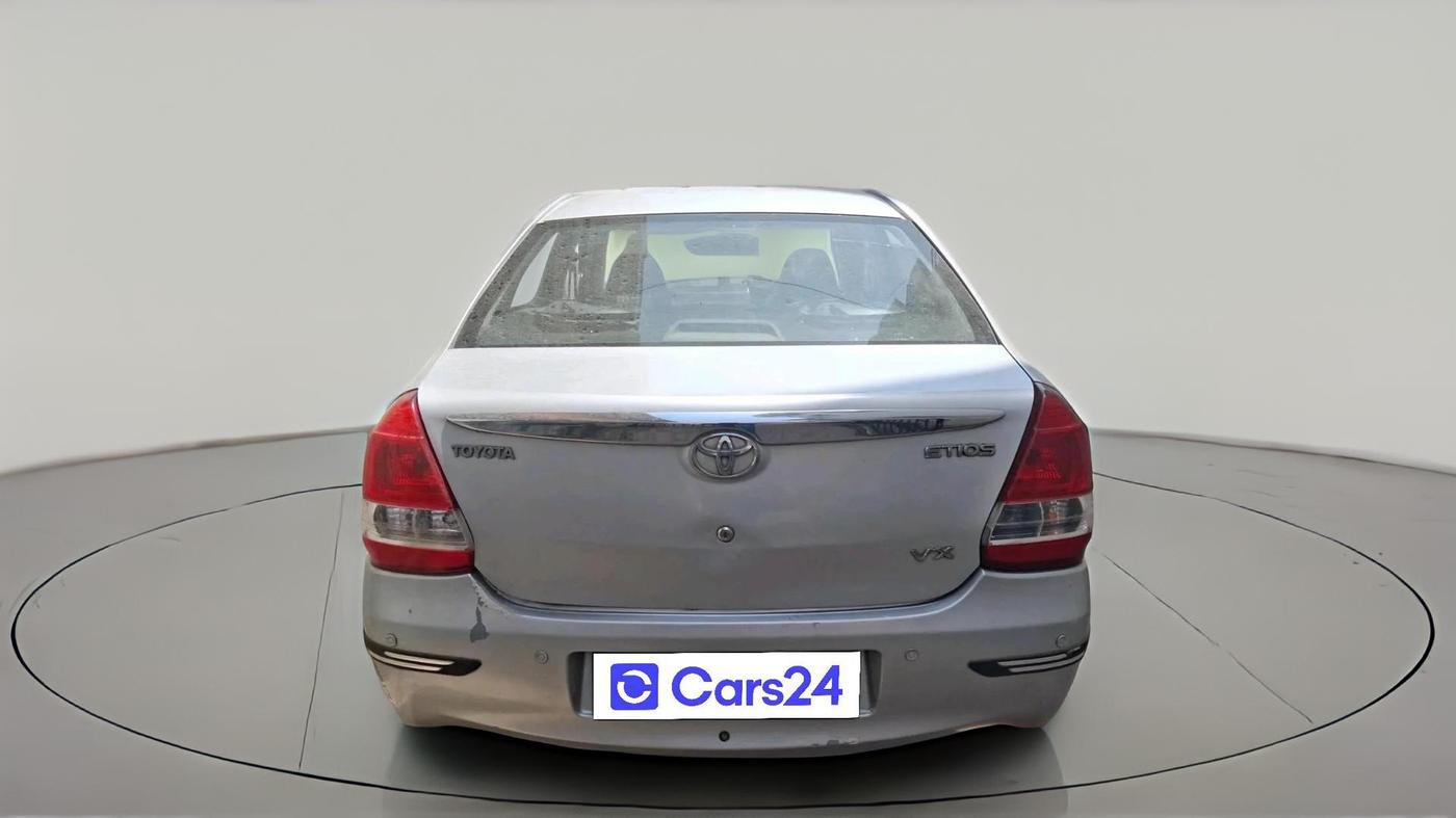 2011 Toyota Etios VX, CNG, Manual, 60,536 km, exterior