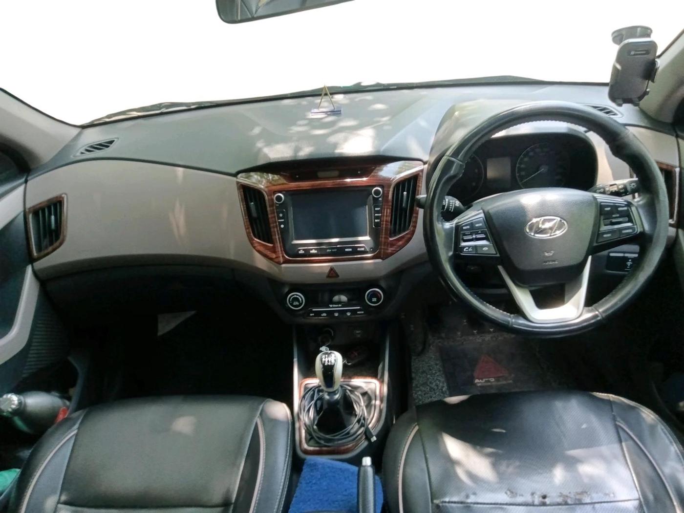 2018 Hyundai Creta SX 1.6 DIESEL, Diesel, Manual, 2,41,173 km, interior