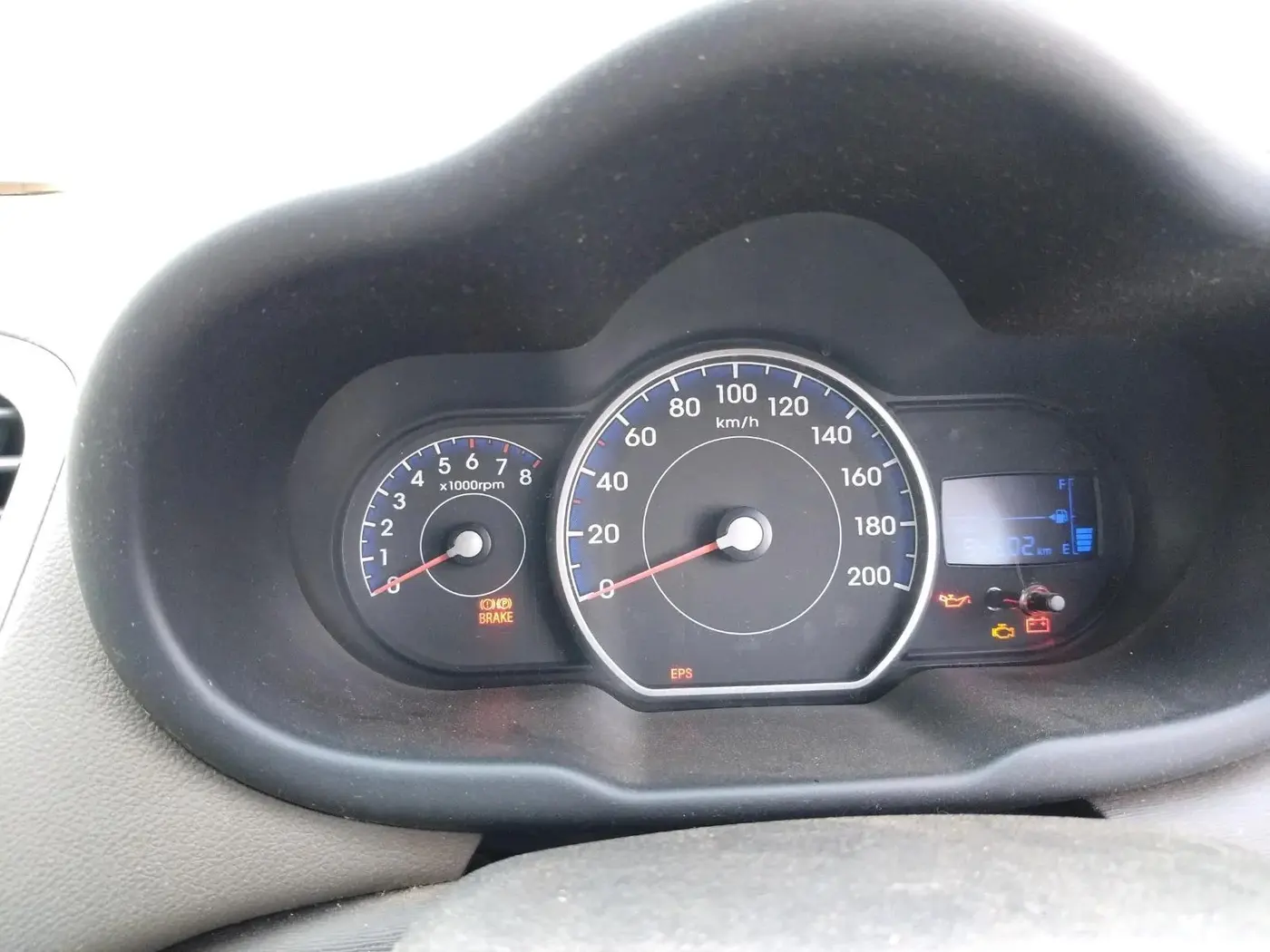 2013 Hyundai i10 MAGNA 1.1, Petrol, Manual, 94,602 km, interior