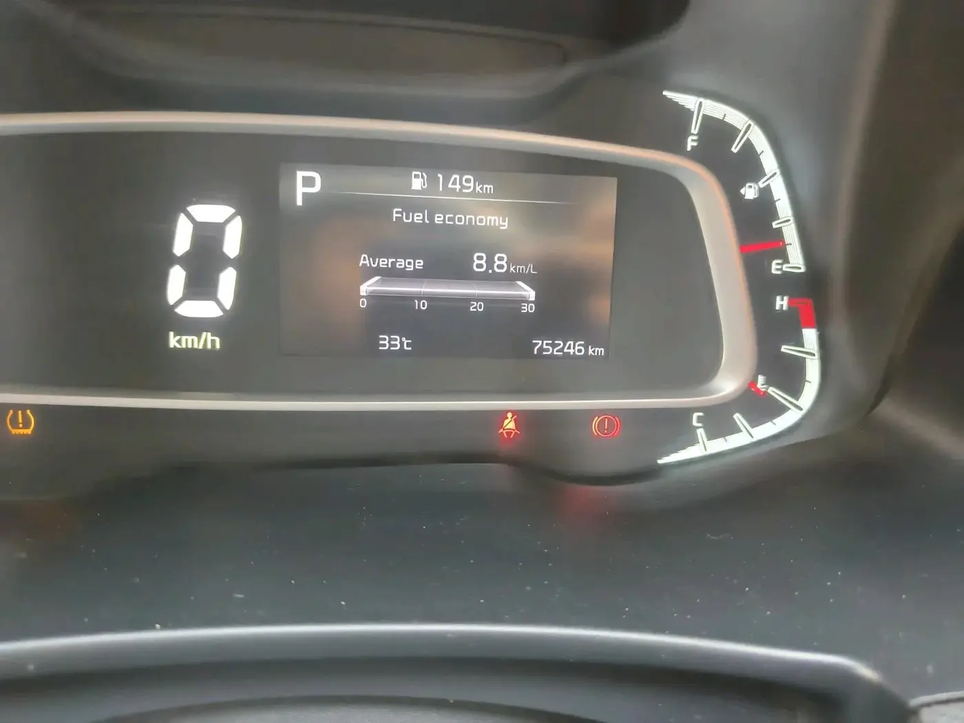 2020 KIA SONET GTX PLUS 1.5 AT, Diesel, Automatic, 1,08,103 km, interior
