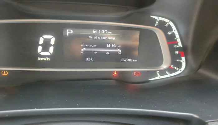 2020 KIA SONET GTX PLUS 1.5 AT, Diesel, Automatic, 75,246 km, interior