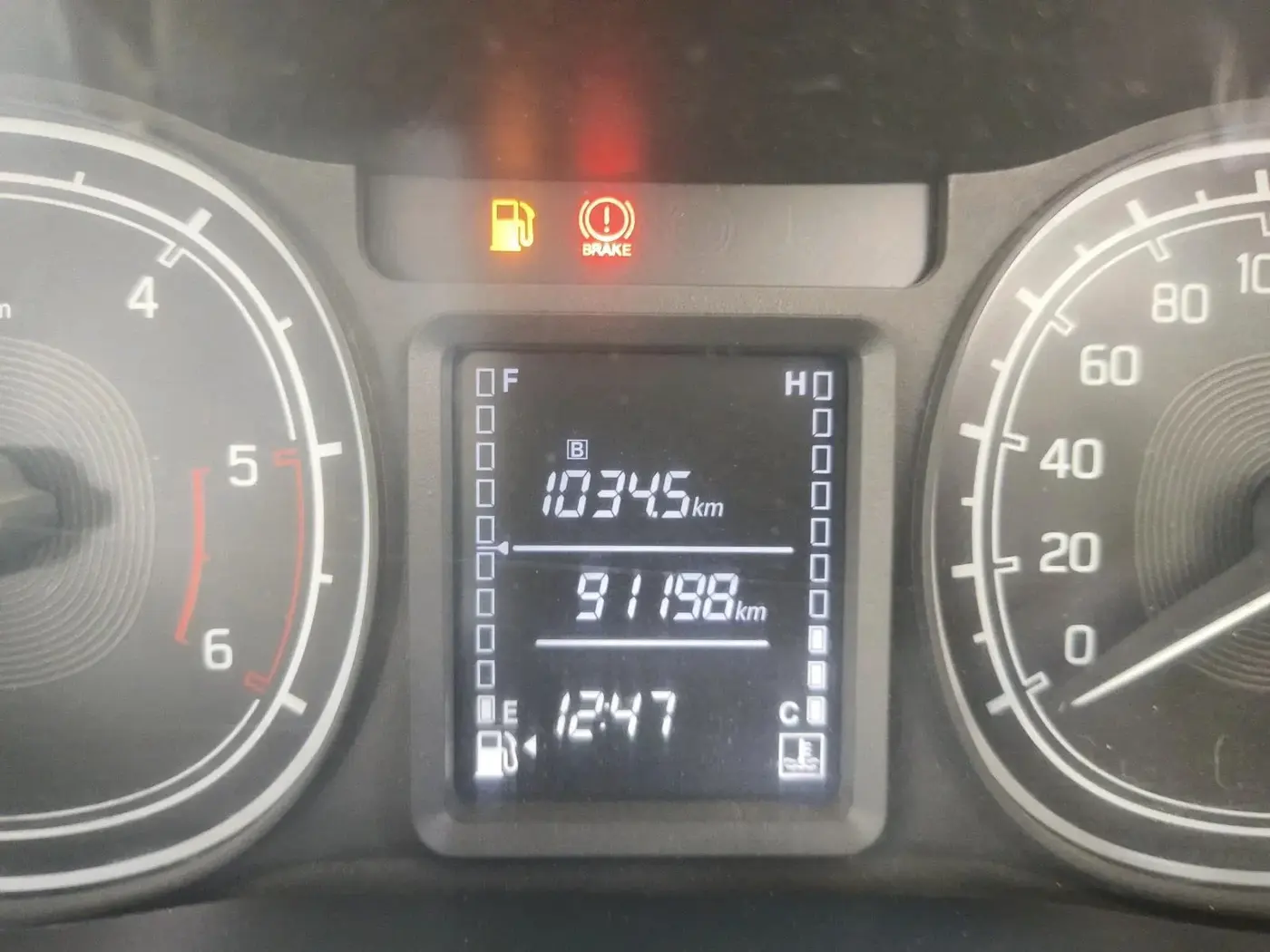 2017 Maruti Vitara Brezza ZDI PLUS, Diesel, Manual, 91,198 km, interior