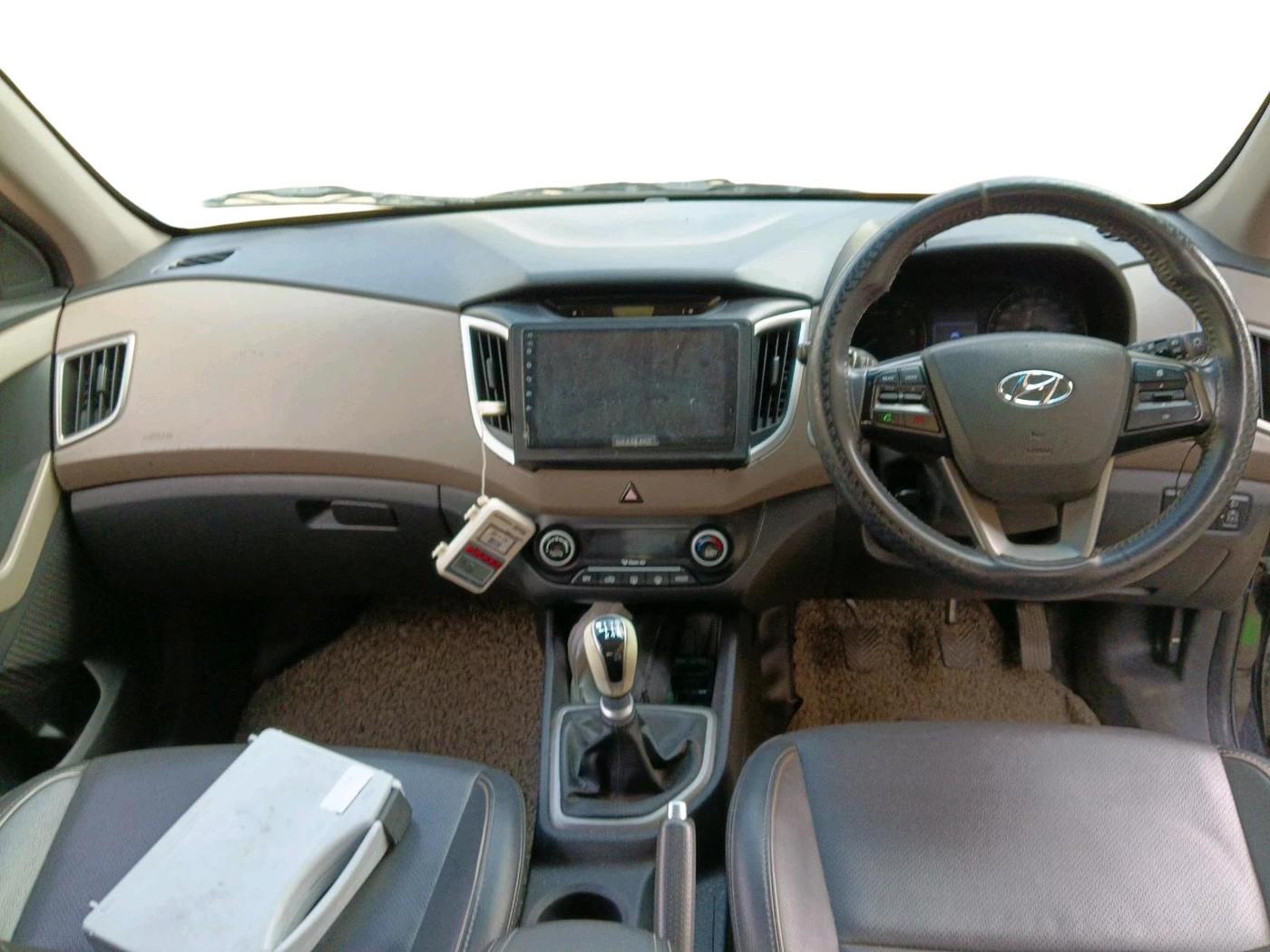 2017 Hyundai Creta SX (O) 1.6 DIESEL, Diesel, Manual, 90,692 km, interior