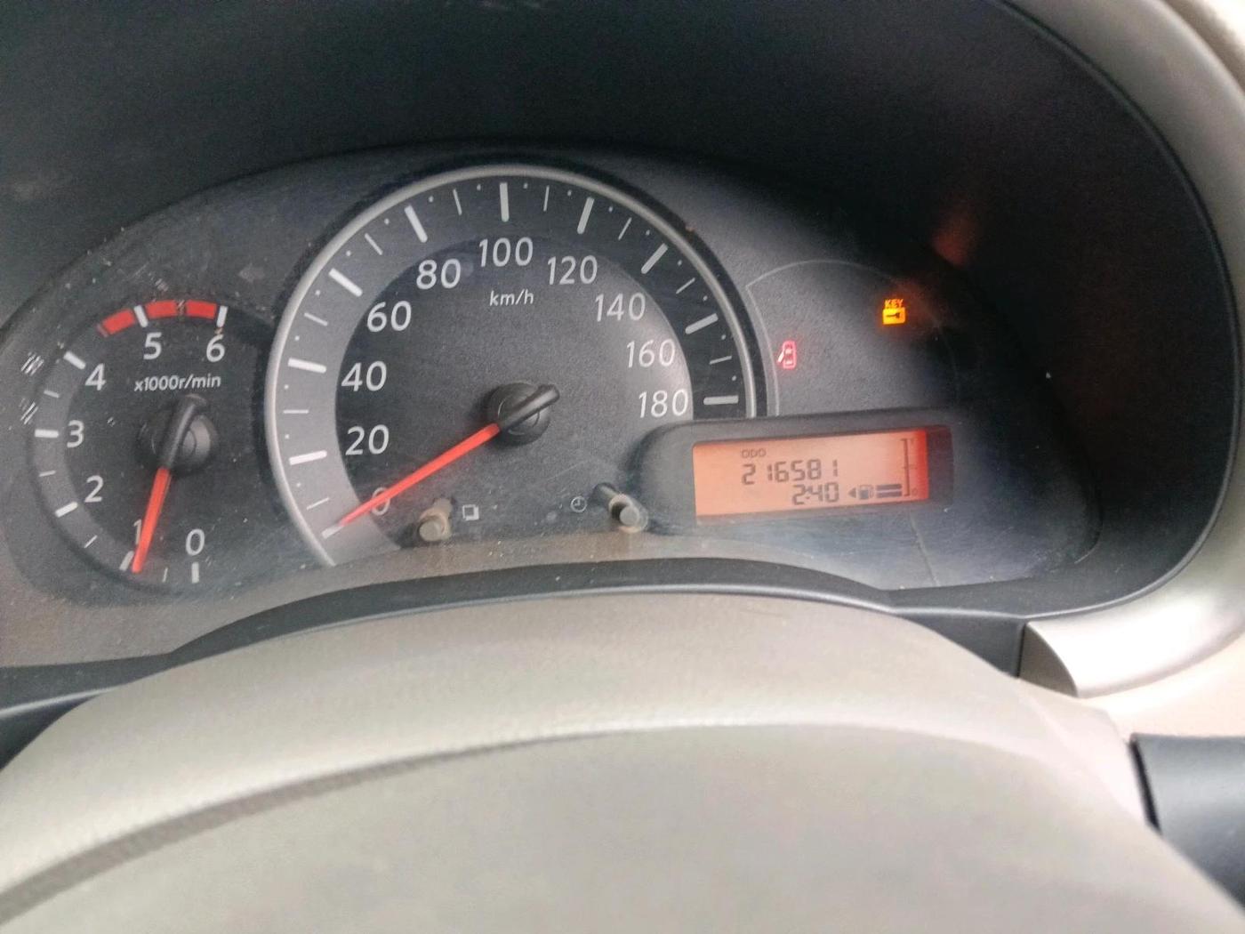 2011 Nissan Micra XV DIESEL, Diesel, Manual, 2,16,581 km, interior