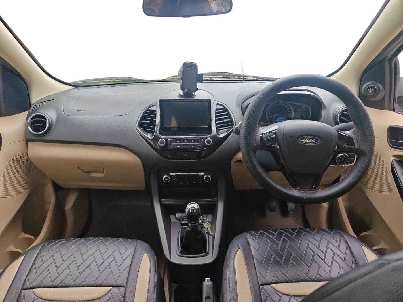 2019 Ford Figo Aspire TITANIUM 1.2 PETROL, Petrol, Manual, 59,612 km, interior