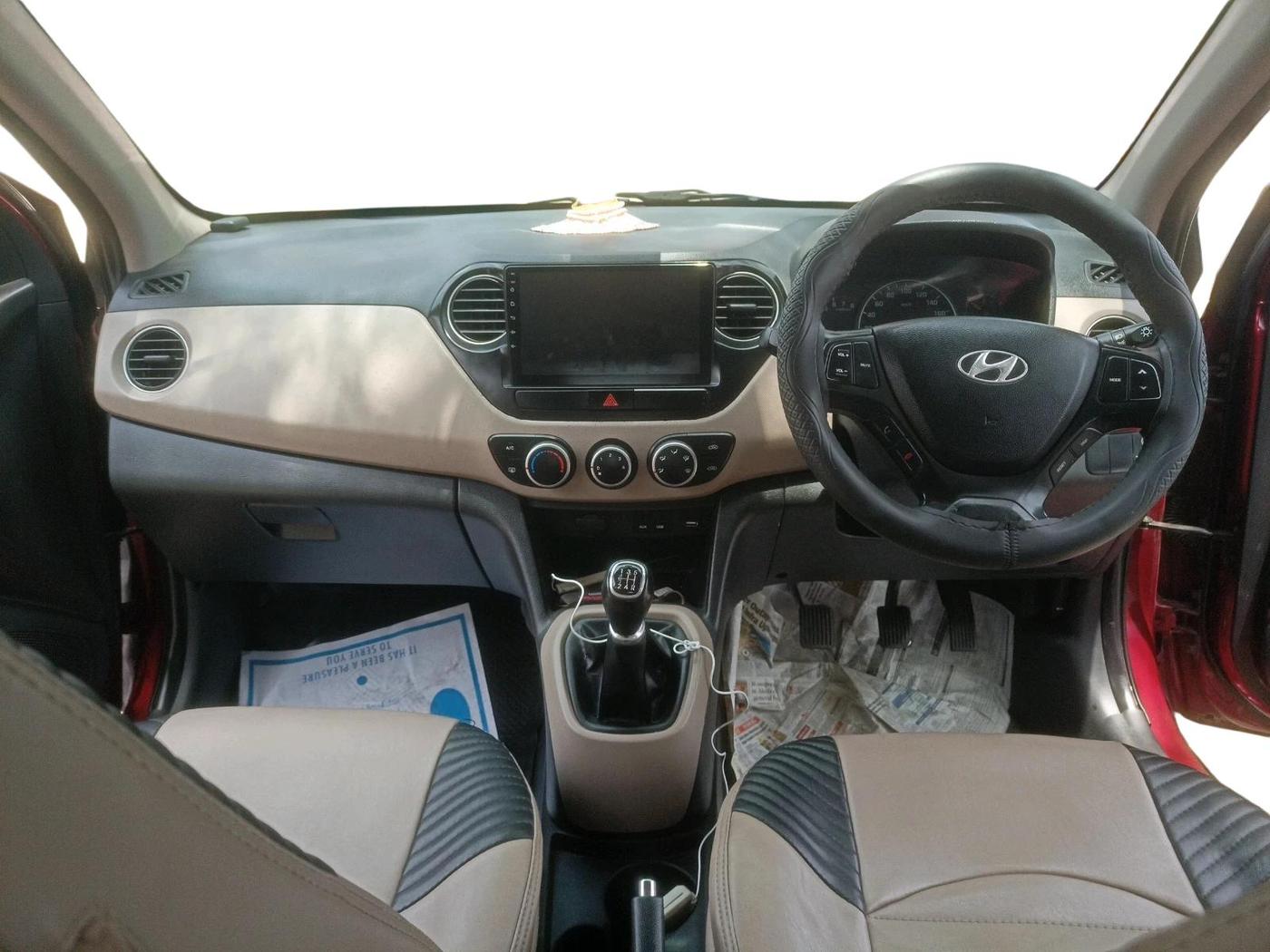 2014 Hyundai Grand i10 ASTA 1.2 KAPPA VTVT, Petrol, Manual, 75,299 km, interior