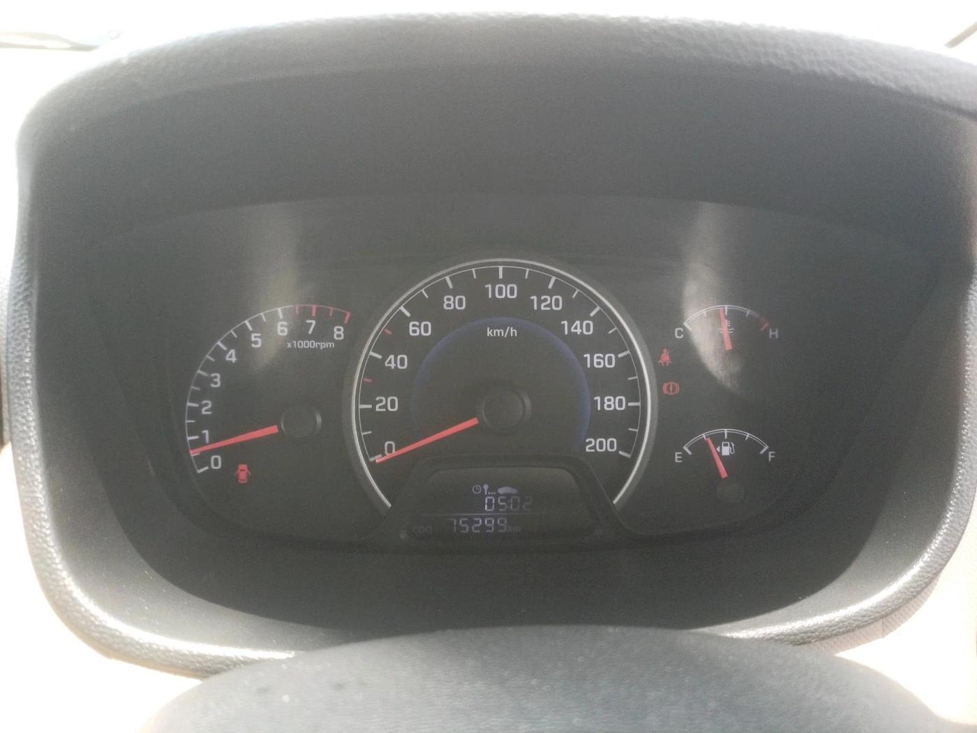 2014 Hyundai Grand i10 ASTA 1.2 KAPPA VTVT, Petrol, Manual, 75,299 km, interior