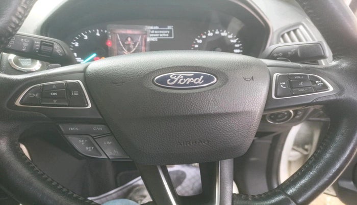 2018 Ford Ecosport TITANIUM + 1.5L PETROL AT, Petrol, Automatic, 58,951 km, interior