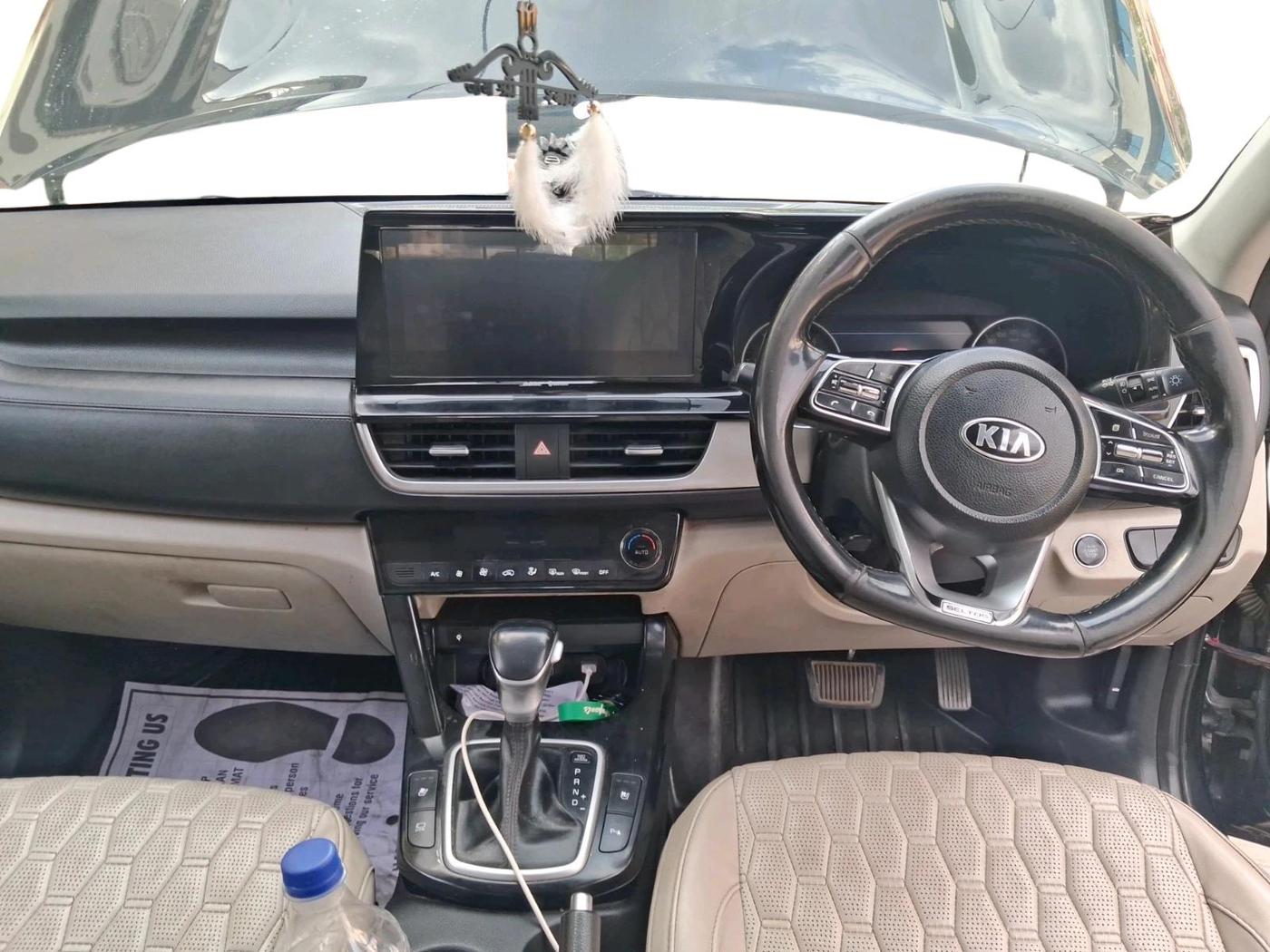 2019 KIA SELTOS HTX PLUS AT1.5 DIESEL, Diesel, Automatic, 1,41,292 km, interior