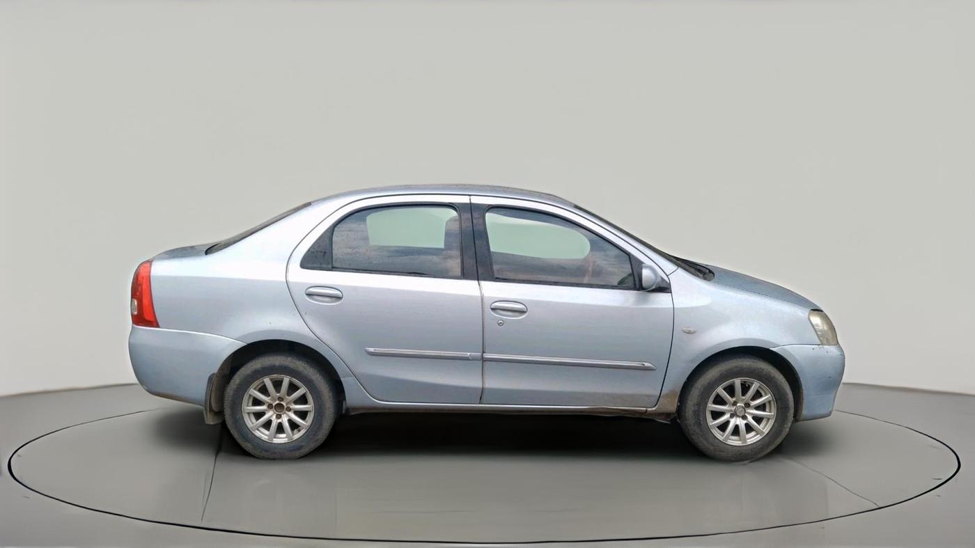 2011 Toyota Etios G, Petrol, Manual, 1,28,175 km, exterior
