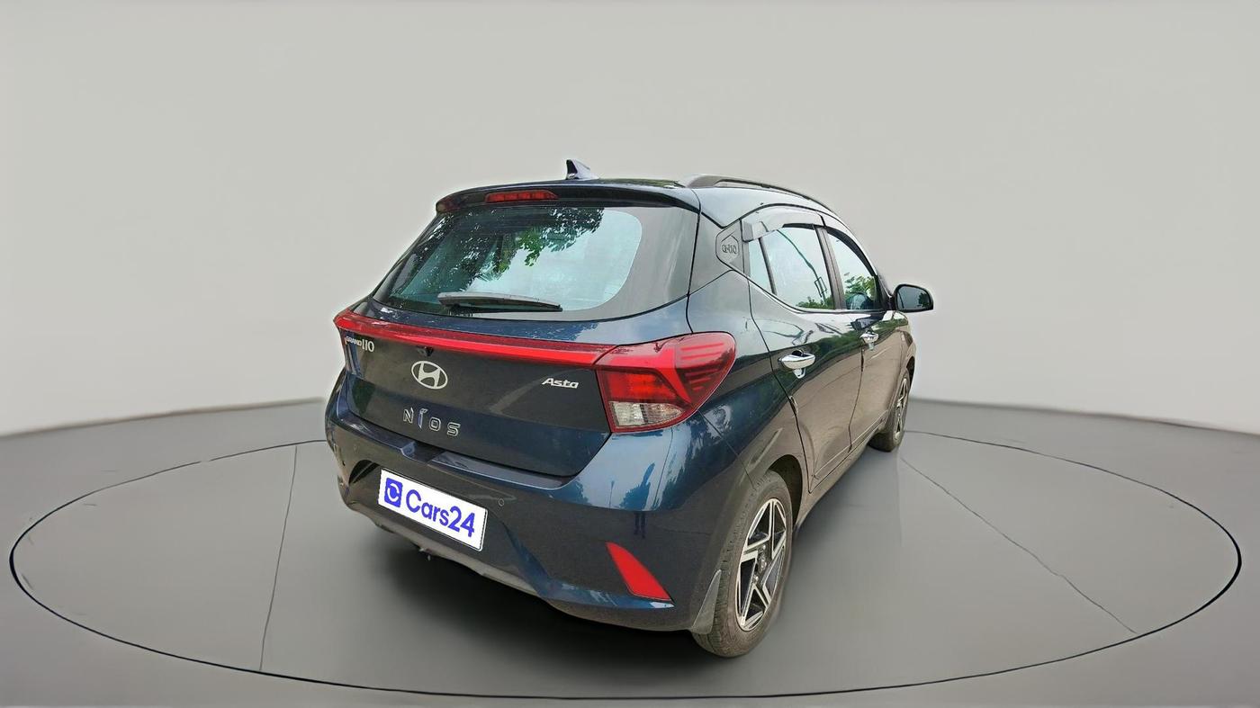 2025 Hyundai GRAND I10 NIOS ASTA AMT 1.2 KAPPA VTVT, Petrol, Automatic, 6,955 km, exterior