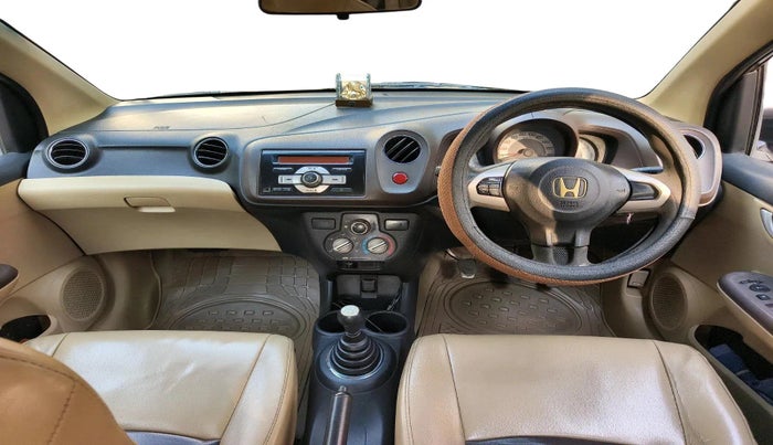 2012 Honda Brio V MT, Petrol, Manual, 1,27,728 km, interior