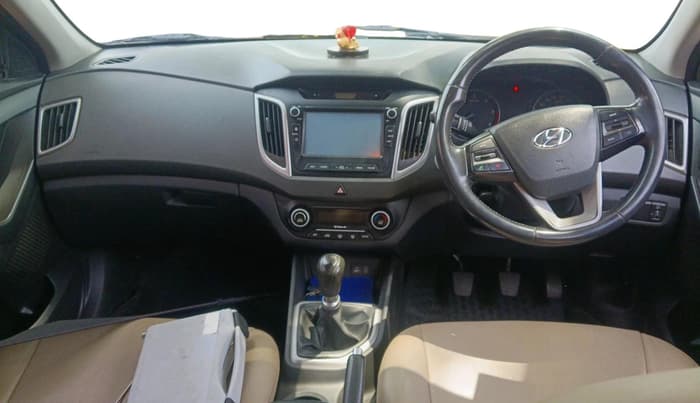 2017 Hyundai Creta SX PLUS 1.6 DIESEL DUAL TONE, Diesel, Manual, 98,310 km, interior